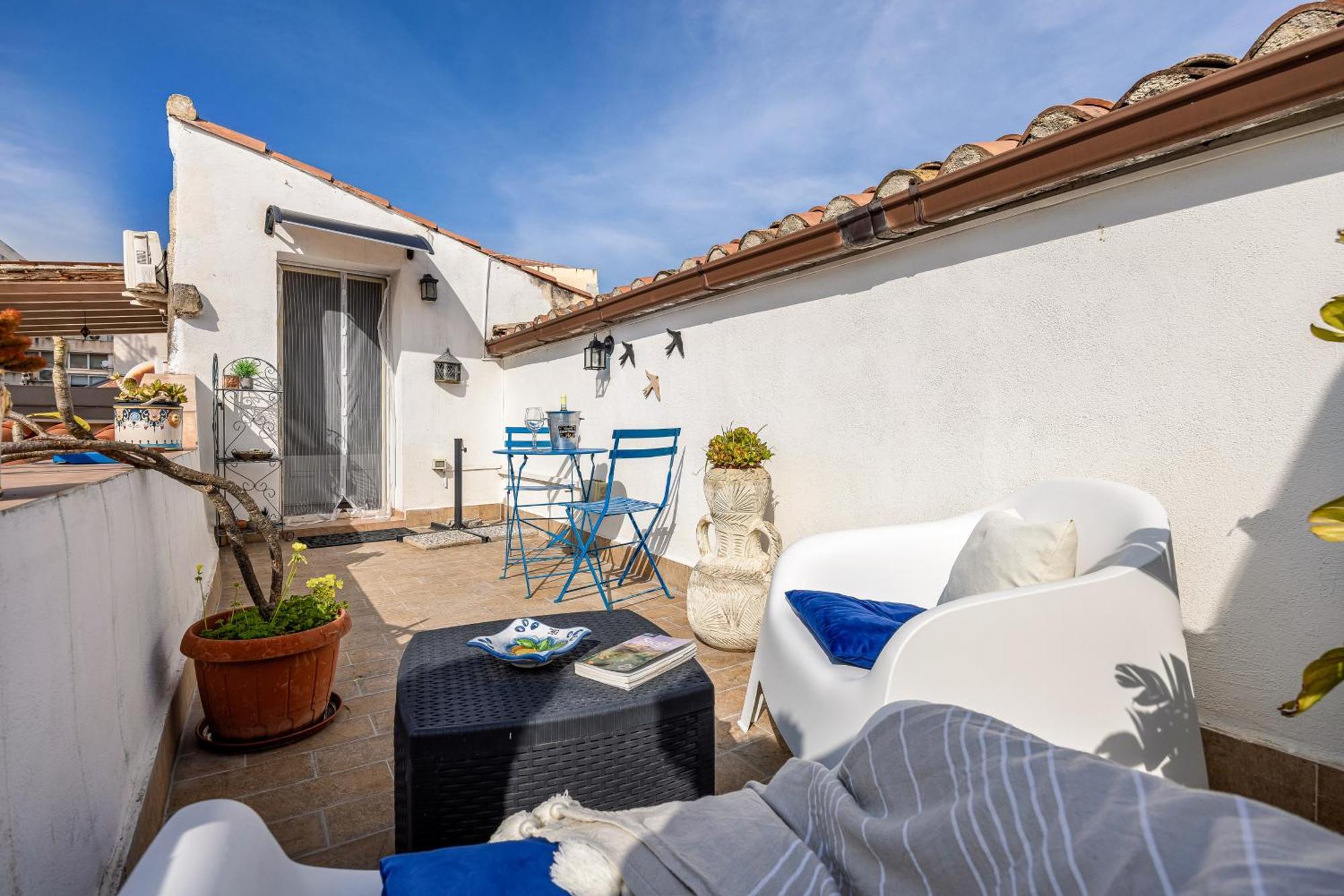 Sofia'S Apt Loft Incantevole Con Terrazza Privata Palerme Extérieur photo