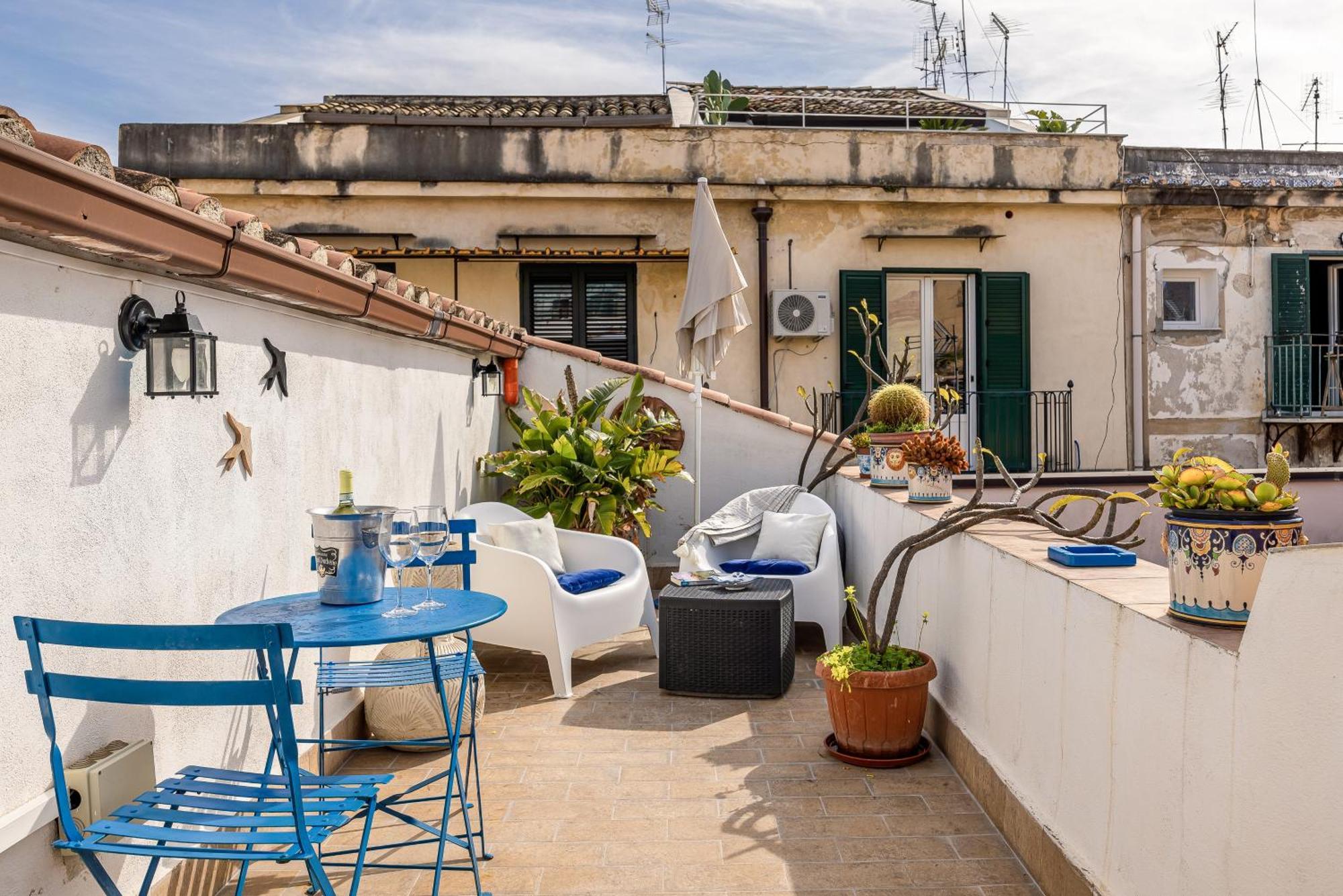 Sofia'S Apt Loft Incantevole Con Terrazza Privata Palerme Extérieur photo
